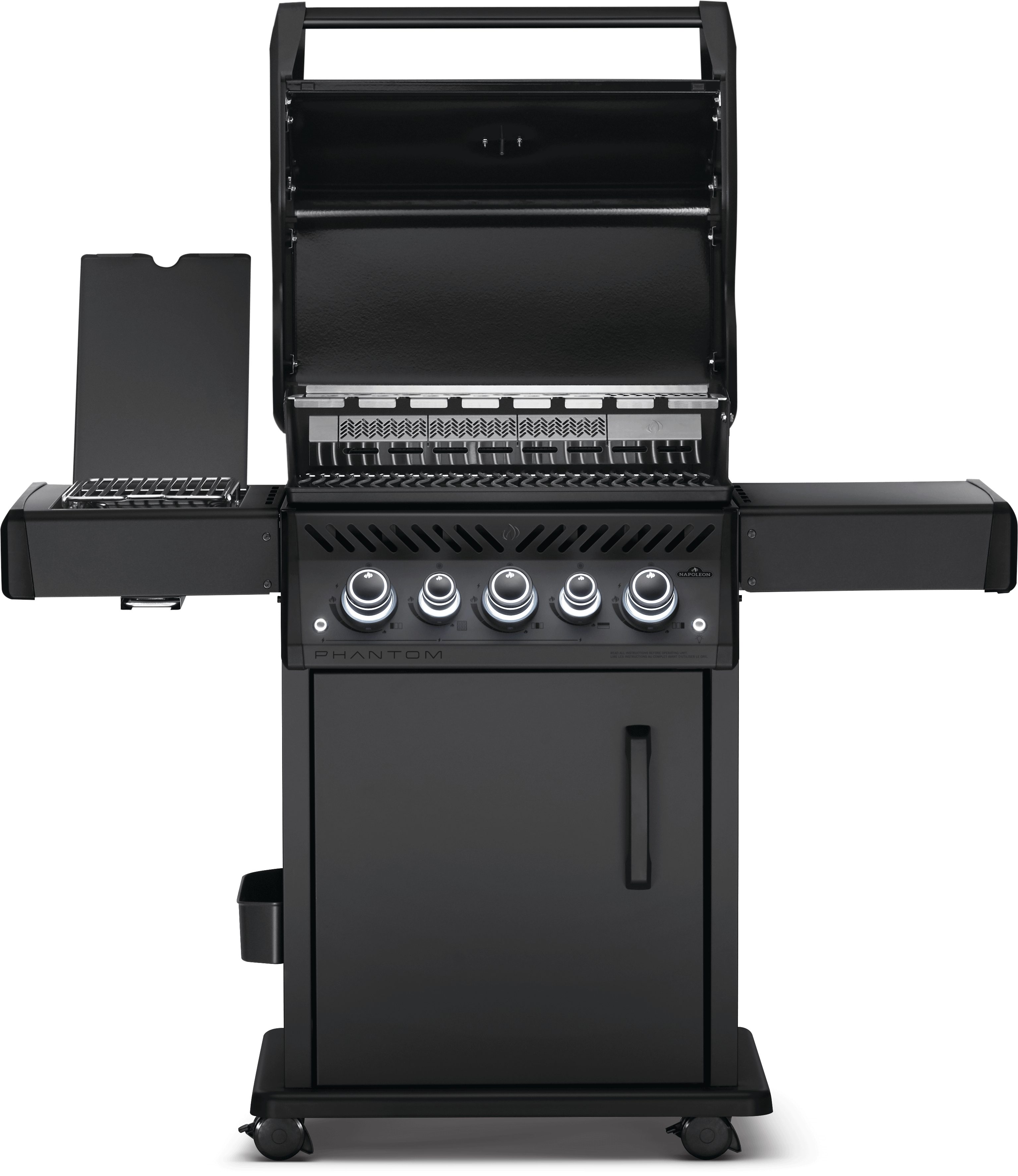 Napoleon Napoleon PHANTOM Rogue SE 425 BBQ with Infrared Side & Rear Burners (Matte Black) Freestanding Gas Grill