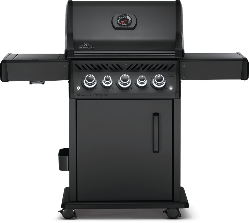 Napoleon Napoleon PHANTOM Rogue SE 425 BBQ with Infrared Side & Rear Burners (Matte Black) Propane / Black RSE425RSIBPMK-1-PHM Freestanding Gas Grill 629162138378