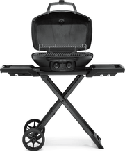 Napoleon Napoleon PHANTOM TravelQ PRO 285 Portable BBQ with Scissor Cart (Matte Black) Propane / Matte Black PRO285X-MK-PHM Portable Gas Grill 629162138361