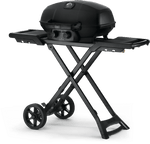 Napoleon Phantom TravelQ PRO285X Portable Gas Grill with Scissor Cart, Matte Black