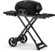 Napoleon Napoleon PHANTOM TravelQ PRO 285 Portable BBQ with Scissor Cart (Matte Black) Propane / Matte Black PRO285X-MK-PHM Portable Gas Grill 629162138361