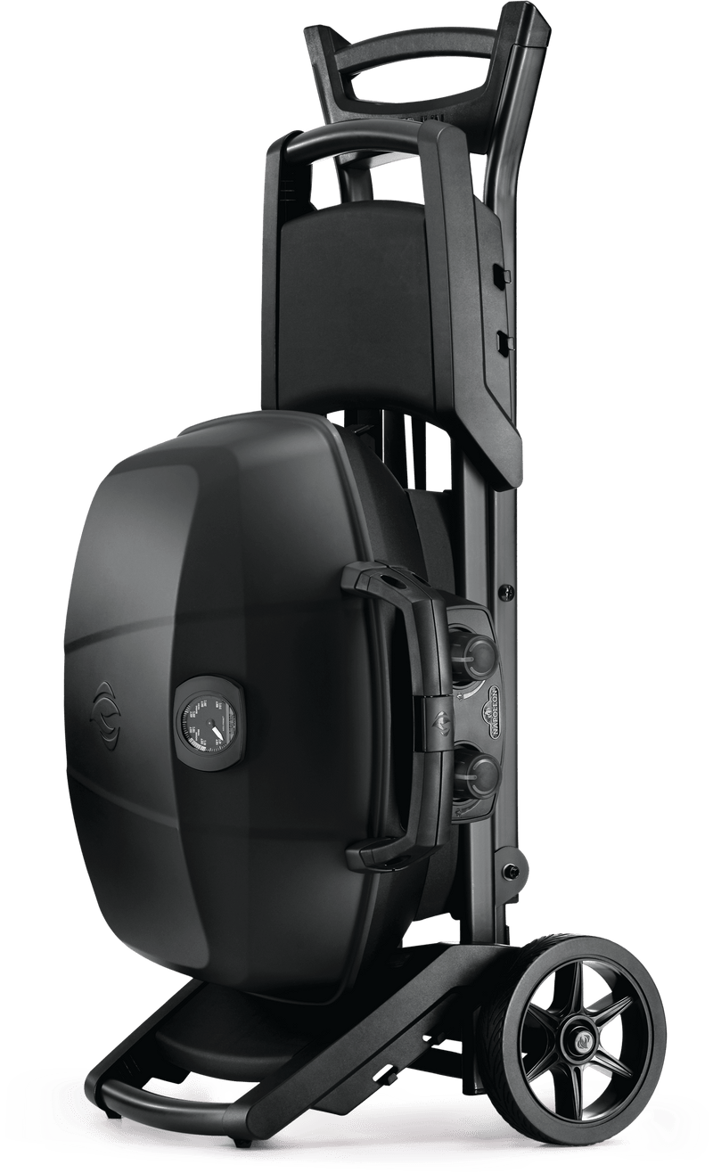 Napoleon Napoleon PHANTOM TravelQ PRO 285 Portable BBQ with Scissor Cart (Matte Black) Propane / Matte Black PRO285X-MK-PHM Portable Gas Grill 629162138361