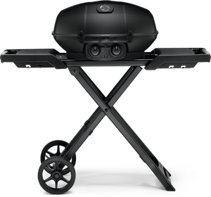 Napoleon PHANTOM TravelQ PRO 285 Portable BBQ with Scissor Cart (Matte Black)