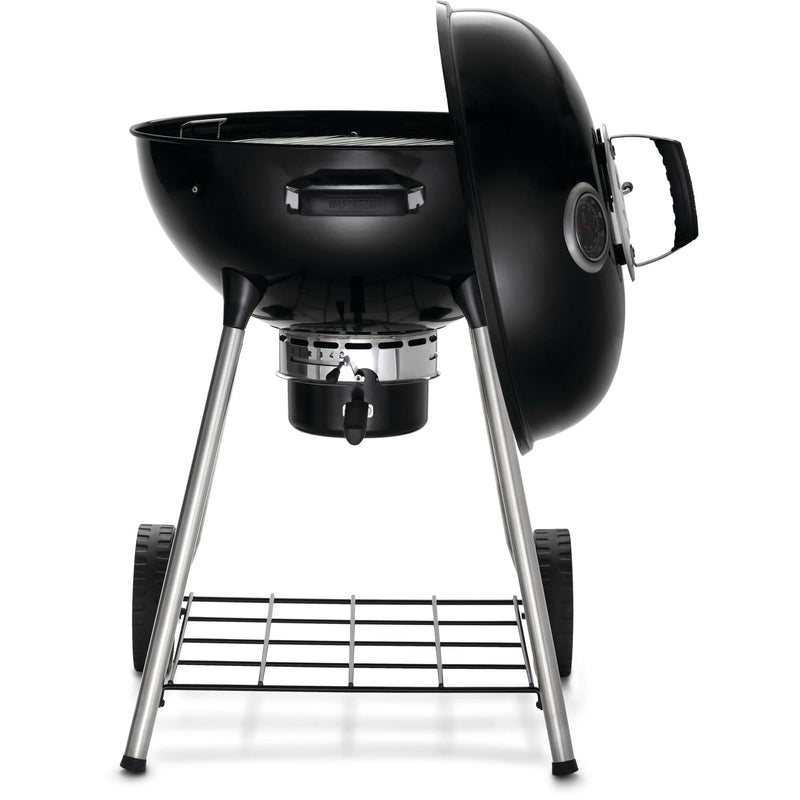 Napoleon Napoleon Premium 22" Charcoal Kettle Grill Charcoal / Black NK22K-LEG-3 Freestanding Charcoal Grill 629162146991