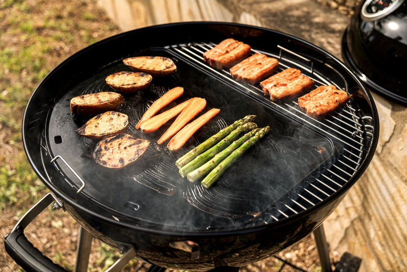 Napoleon Napoleon Premium 22" Charcoal Kettle Grill Charcoal / Black NK22K-LEG-3 Freestanding Charcoal Grill 629162146991