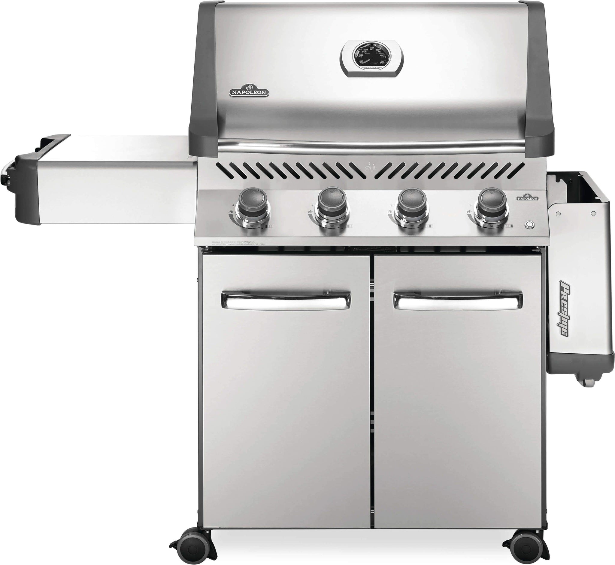 Napoleon Napoleon Prestige 500 4-Burner Stainless BBQ P500-3 Freestanding Gas Grill