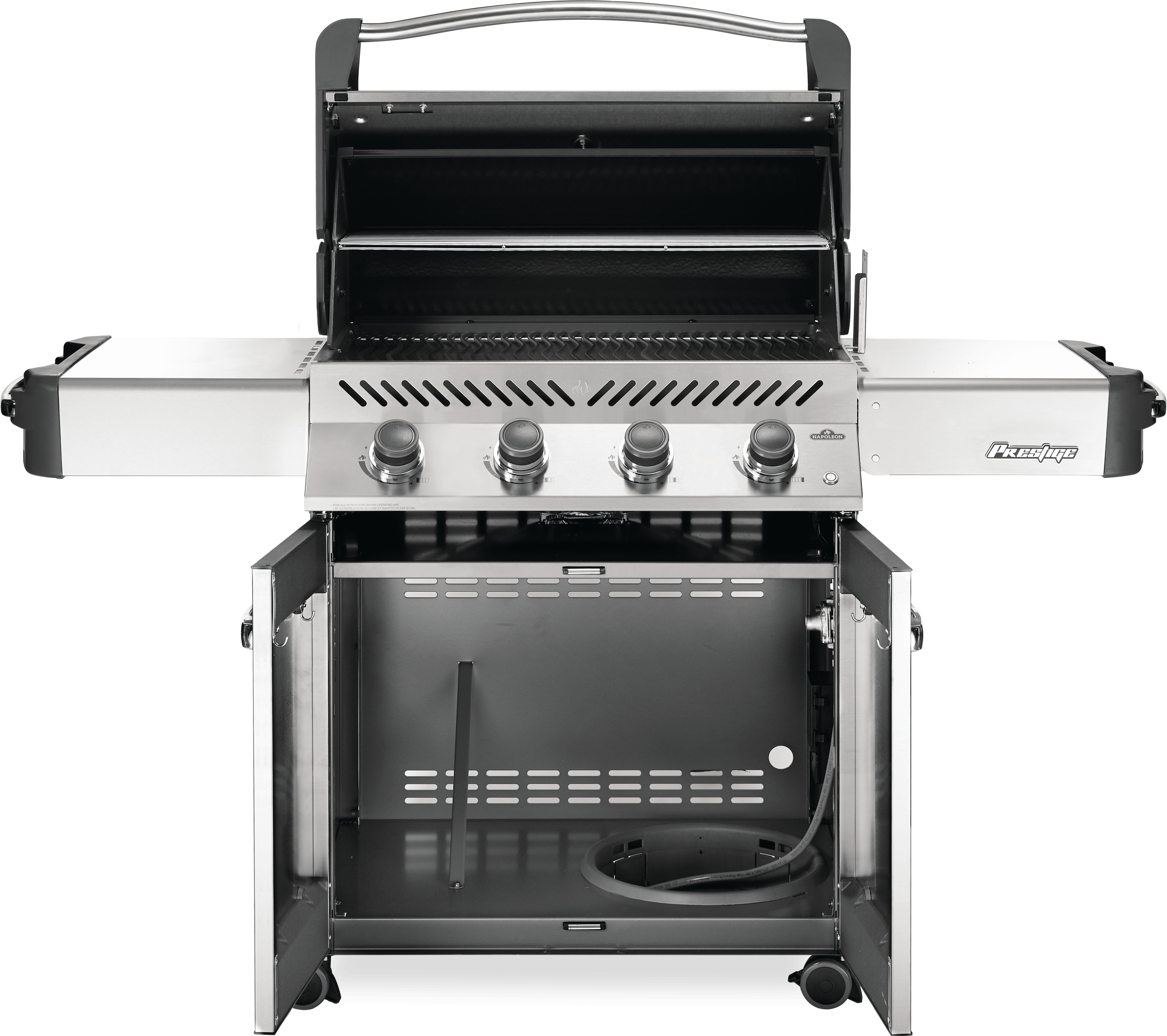 Napoleon Napoleon Prestige 500 4-Burner Stainless BBQ P500-3 Freestanding Gas Grill