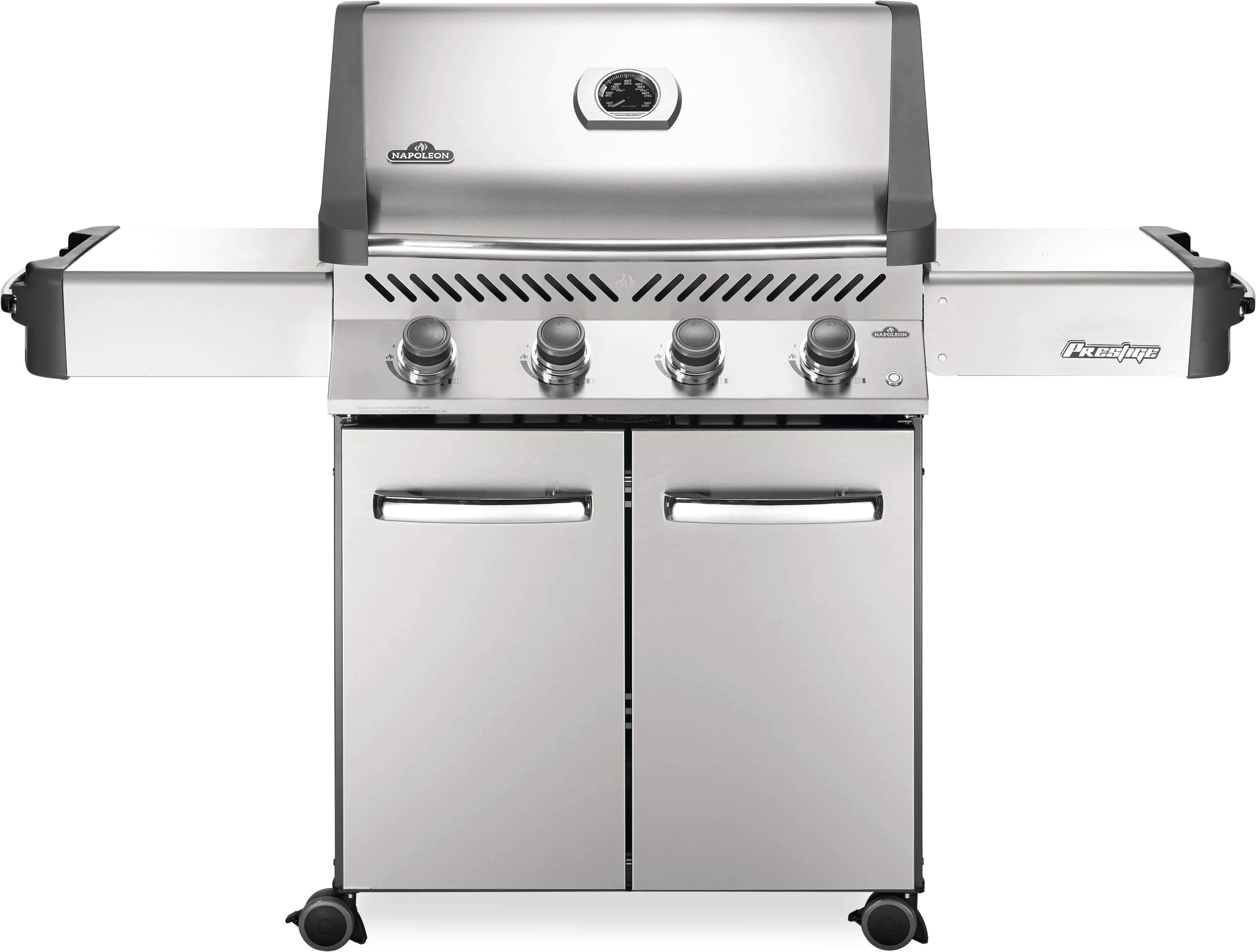 Napoleon Napoleon Prestige 500 4-Burner Stainless BBQ P500-3 Propane / Stainless Steel P500PSS-3 Freestanding Gas Grill 629162131256