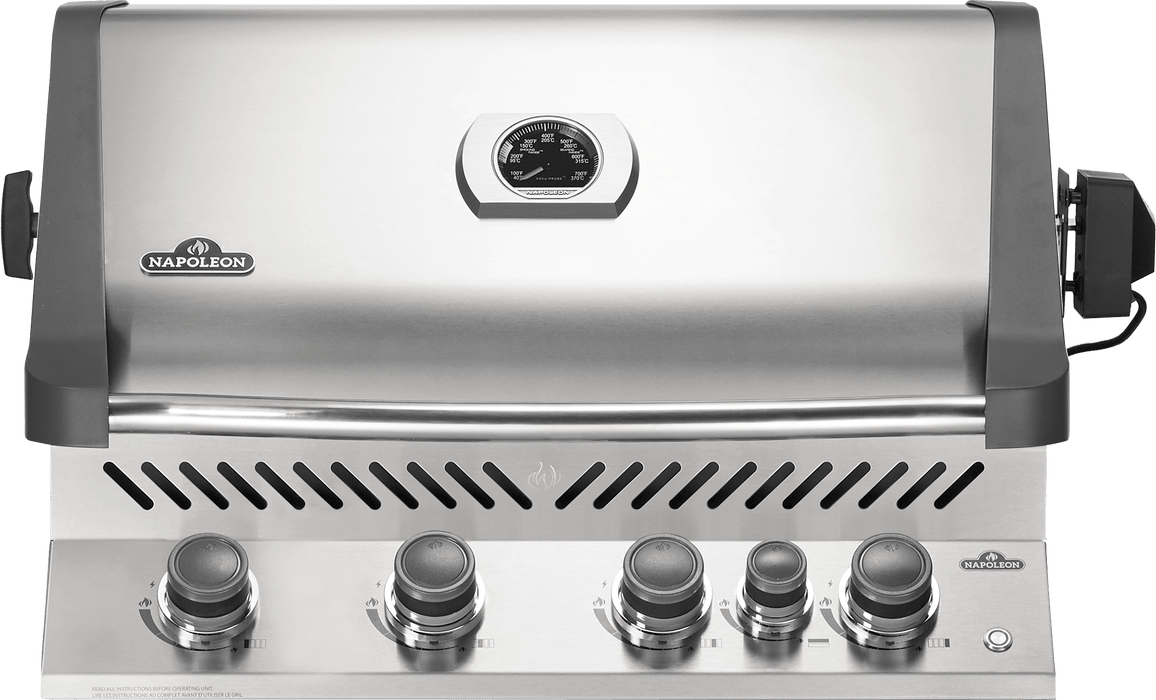 Napoleon Prestige 500 Built In Grill with Infrared Rear Burner