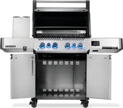 Napoleon Napoleon Prestige 500 Connected Gas Grill with Infrared Side and Rear Burner Freestanding Gas Grill