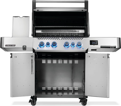Napoleon Napoleon Prestige 500 Connected Gas Grill with Infrared Side and Rear Burner Freestanding Gas Grill