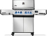 Napoleon Napoleon Prestige 500 Connected Gas Grill with Infrared Side and Rear Burner Freestanding Gas Grill