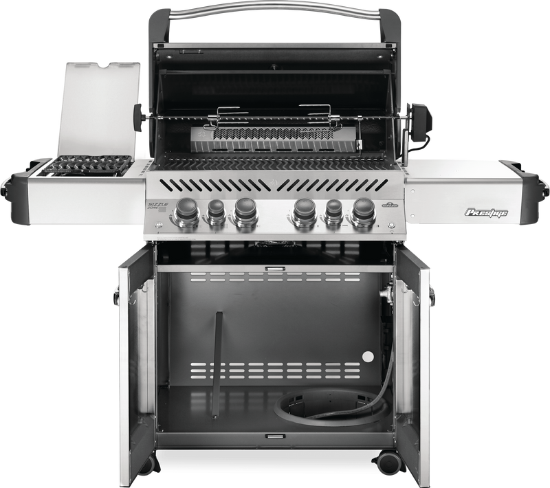 Napoleon Napoleon Prestige 500 RSIB Ambiance Special Edition BBQ with Infrared Side & Rear Burners P500RSIB-3-AMB Freestanding Gas Grill