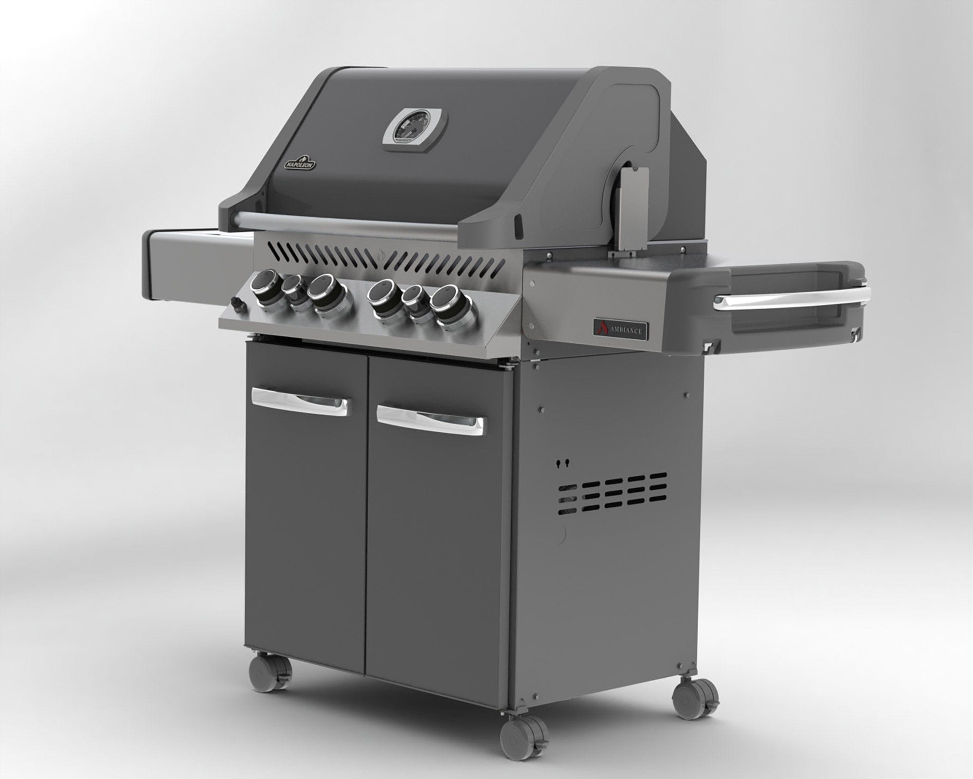 Napoleon Napoleon Prestige 500 RSIB Ambiance Special Edition BBQ with Infrared Side & Rear Burners P500RSIB-3-AMB Propane / Charcoal P500RSIBPCH-3-AMB Freestanding Gas Grill 629162131348