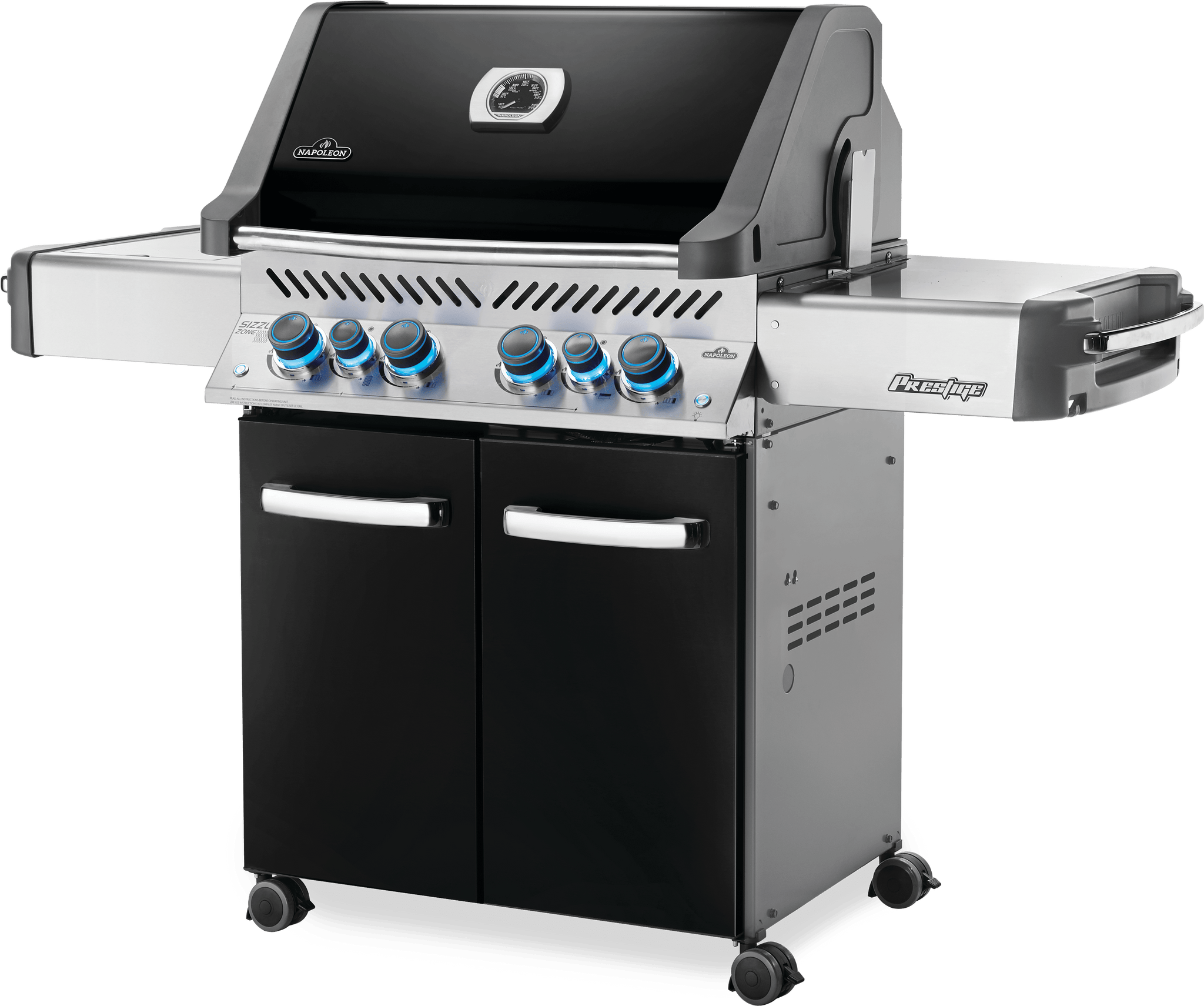 Napoleon Napoleon Prestige 500 RSIB BBQ with Infrared Side & Rear Burners P500RSIB-3 Freestanding Gas Grill