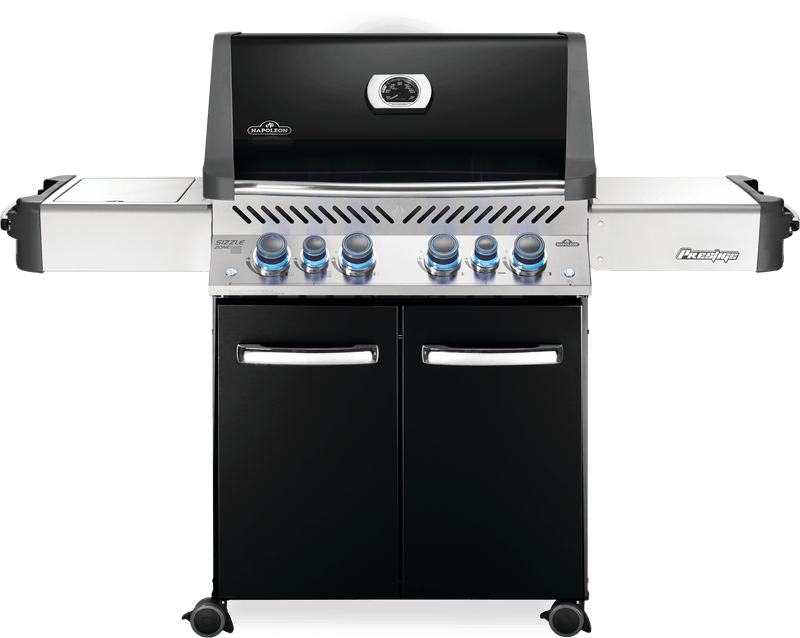 Napoleon Napoleon Prestige 500 RSIB BBQ with Infrared Side & Rear Burners P500RSIB-3 Propane / Black P500RSIBPK-3 Freestanding Gas Grill 629162131324
