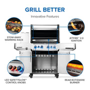 Napoleon Napoleon Prestige 500 RSIB Gas Grill Freestanding Gas Grill