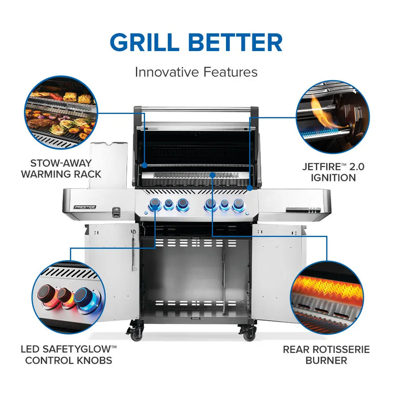 Napoleon Napoleon Prestige 500 RSIB Gas Grill Freestanding Gas Grill