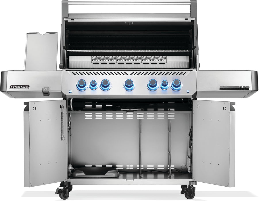 Napoleon Napoleon Prestige 665 Gas Grill with Infrared Side and Rear Burner Freestanding Gas Grill