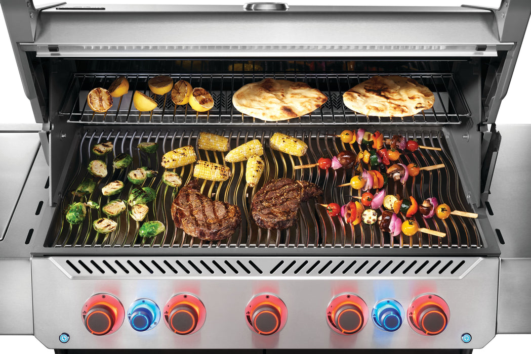 Napoleon Napoleon Prestige 665 Gas Grill with Infrared Side and Rear Burner Freestanding Gas Grill