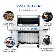 Napoleon Napoleon Prestige 665 RSIB Gas Grill Freestanding Gas Grill