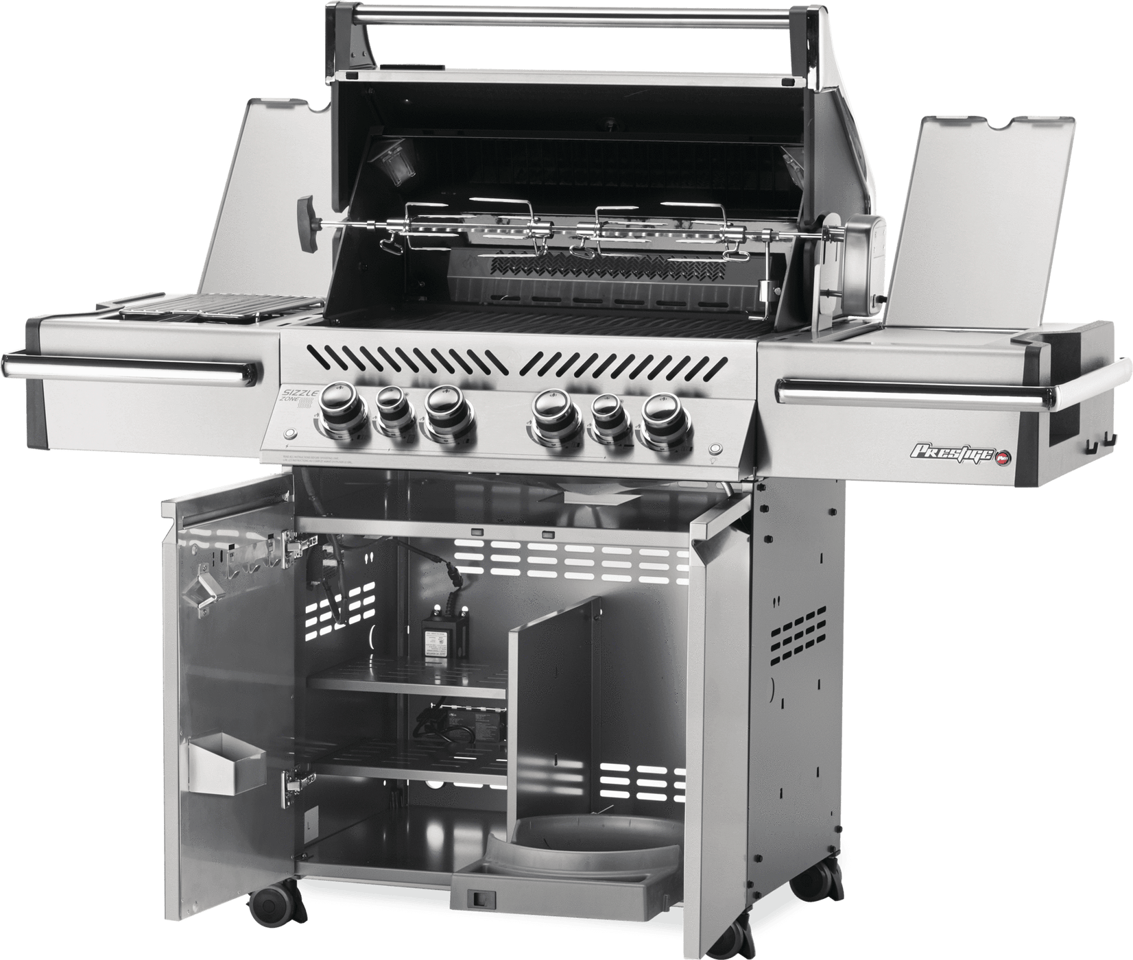 Napoleon Prestige PRO 500 RSIB BBQ with Infrared Rear & Side Burners P