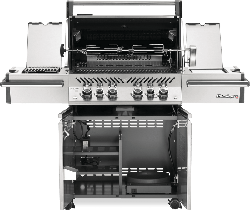 Napoleon Napoleon Prestige PRO 500 RSIB BBQ with Infrared Rear & Side Burners PRO500RSIB-3 Freestanding Gas Grill