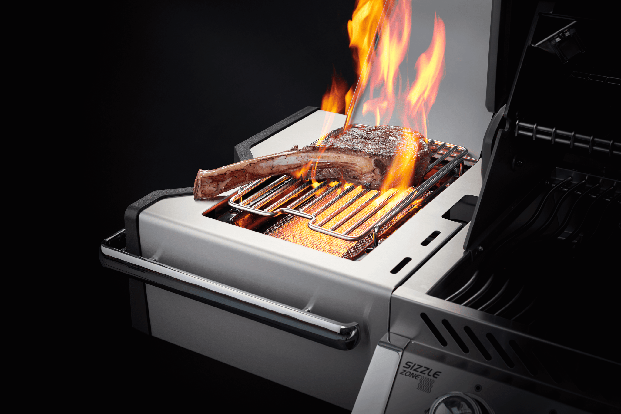 Napoleon Napoleon Prestige PRO 500 RSIB BBQ with Infrared Rear & Side Burners PRO500RSIB-3 Freestanding Gas Grill