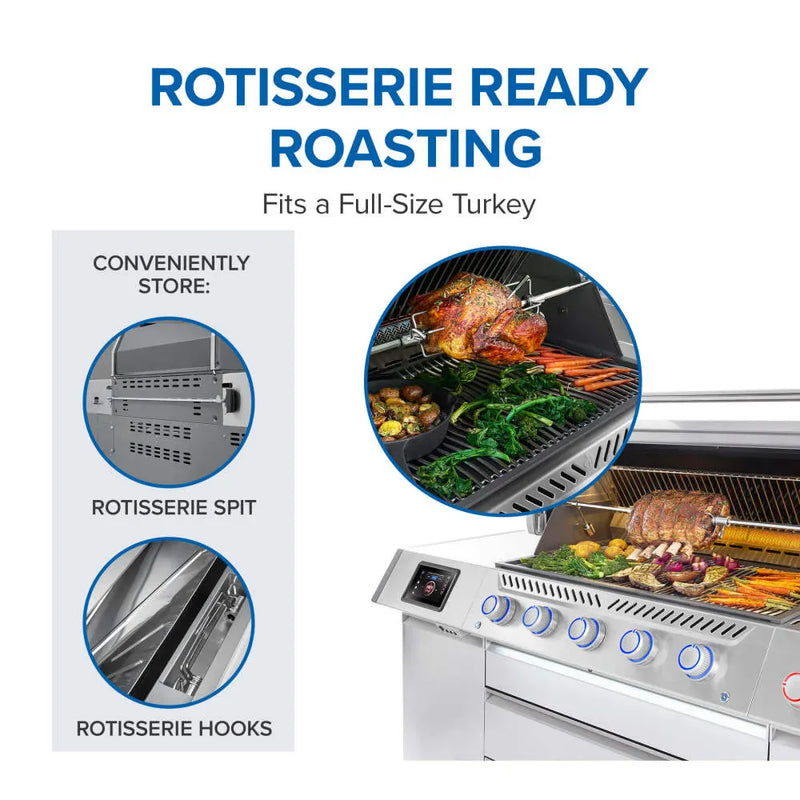 Napoleon Napoleon Prestige PRO 665 Elite Gas Grill Freestanding Gas Grill