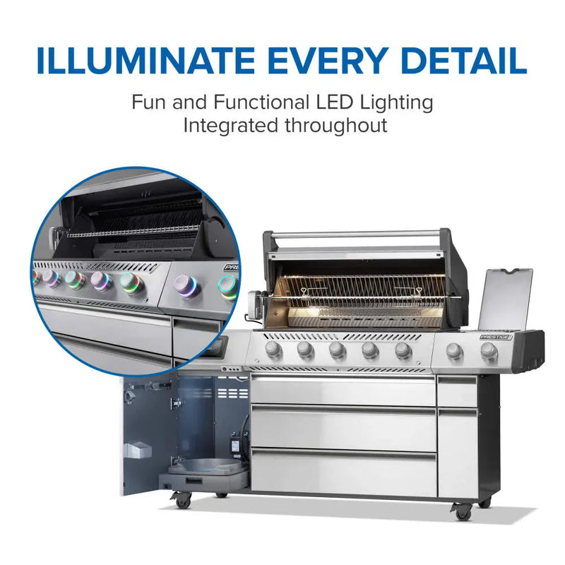 Napoleon Napoleon Prestige PRO 665 Elite Gas Grill Freestanding Gas Grill