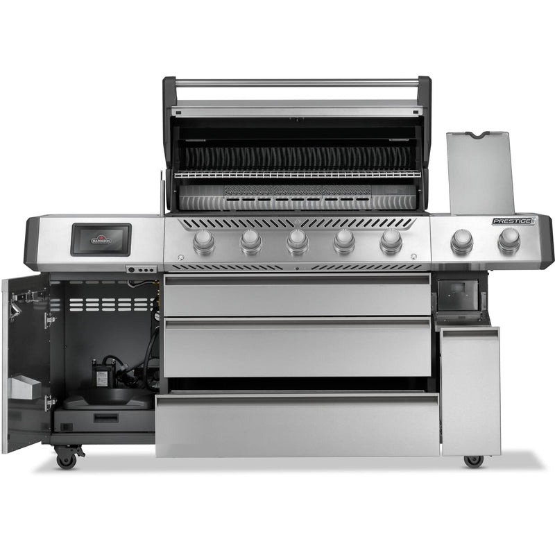 Napoleon Napoleon Prestige PRO 665 Elite Gas Grill with Smart Technology & Electric Smoker Box Freestanding Gas Grill
