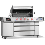 Napoleon Napoleon Prestige PRO 665 Elite Gas Grill with Smart Technology & Electric Smoker Box Freestanding Gas Grill