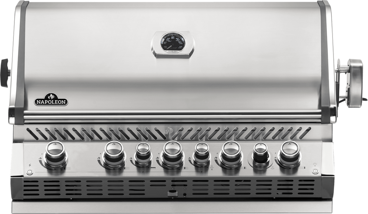 Napoleon Napoleon Prestige PRO 665 RB Built-In Grill with Infrared Rear Burner BIPRO665RB-3 Built-in Gas Grill
