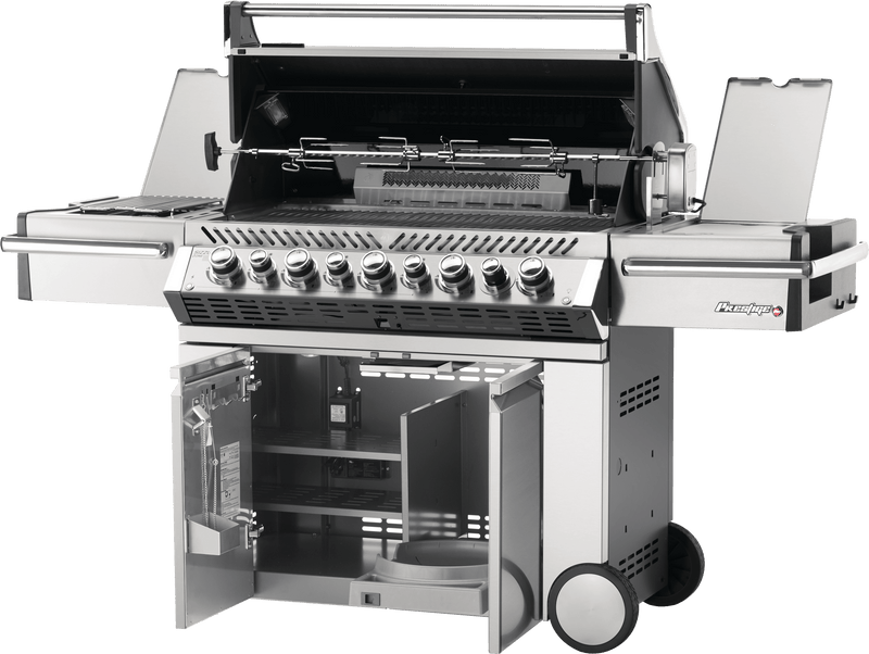Napoleon Napoleon Prestige PRO 665 RSIB BBQ with Infrared Rear & Side Burners PRO665RSIB-3 Freestanding Gas Grill