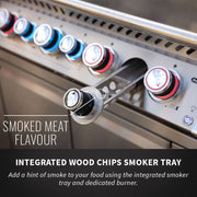 Napoleon Napoleon Prestige PRO 665 RSIB BBQ with Infrared Rear & Side Burners PRO665RSIB-3 Freestanding Gas Grill