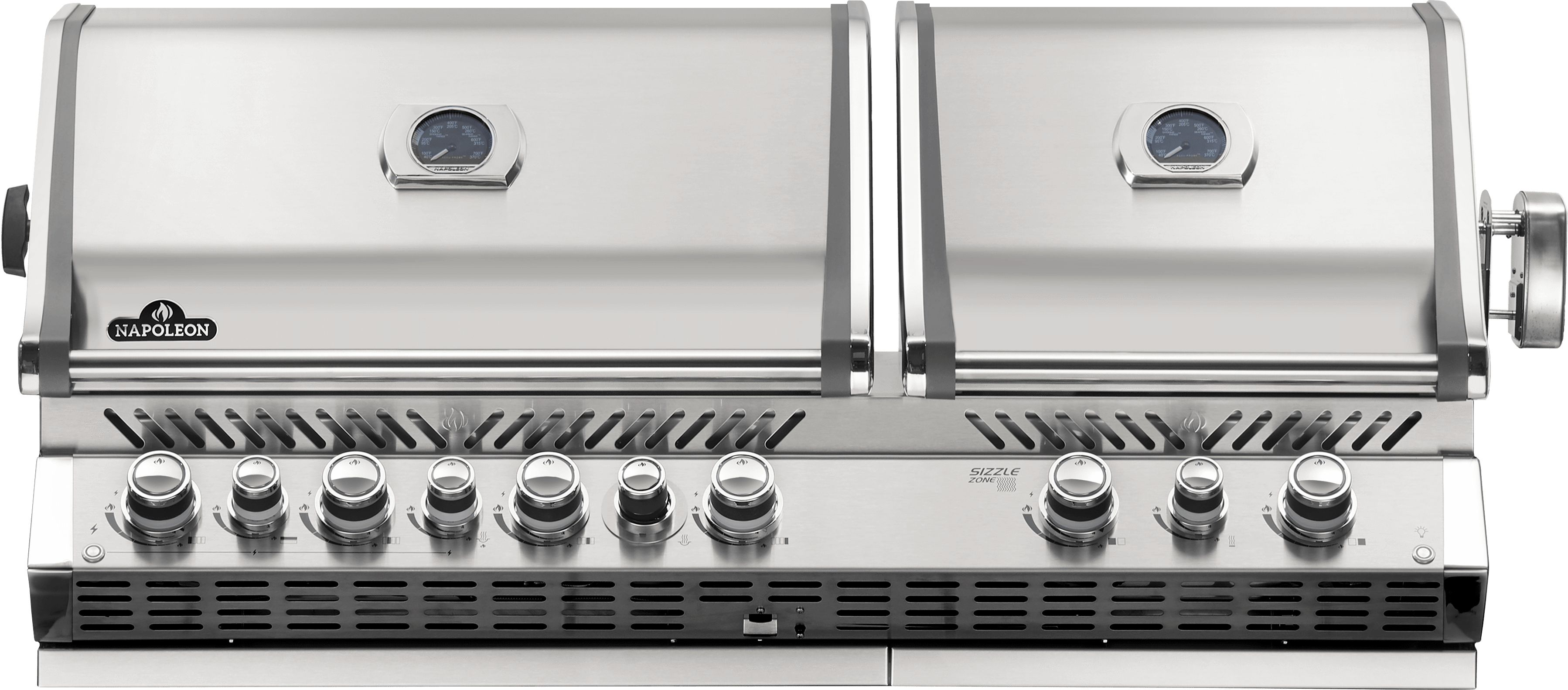 Napoleon Napoleon Prestige PRO 825 RBI Built-In Grill with Infrared Bottom & Rear Burners BIPRO825RBI-3 Built-in Gas Grill