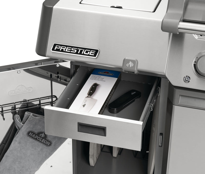 Napoleon Napoleon Prestige Under Grill Storage (2 Carts) 68003 Accessory Cart & Table