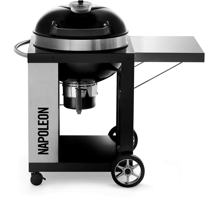 Napoleon Napoleon PRO Charcoal Kettle 22" Grill with Cart PRO22K-CART-2 Black / Charcoal PRO22K-CART-2 Freestanding Charcoal Grill 629162127686