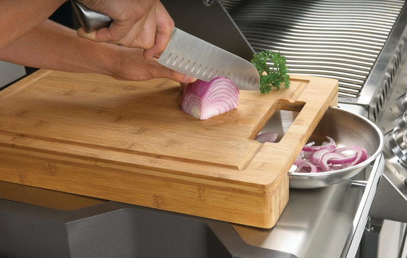 Napoleon Napoleon PRO Cutting Board with Stainless Steel Bowls 70012 70012 Accessory Food Prep Tool 629162700124