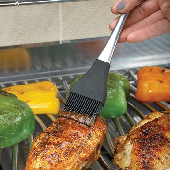 Napoleon Napoleon PRO Silicone Basting Brush With Stainless Steel Handle 55005 55005 Accessory Basting Brush 629162550057