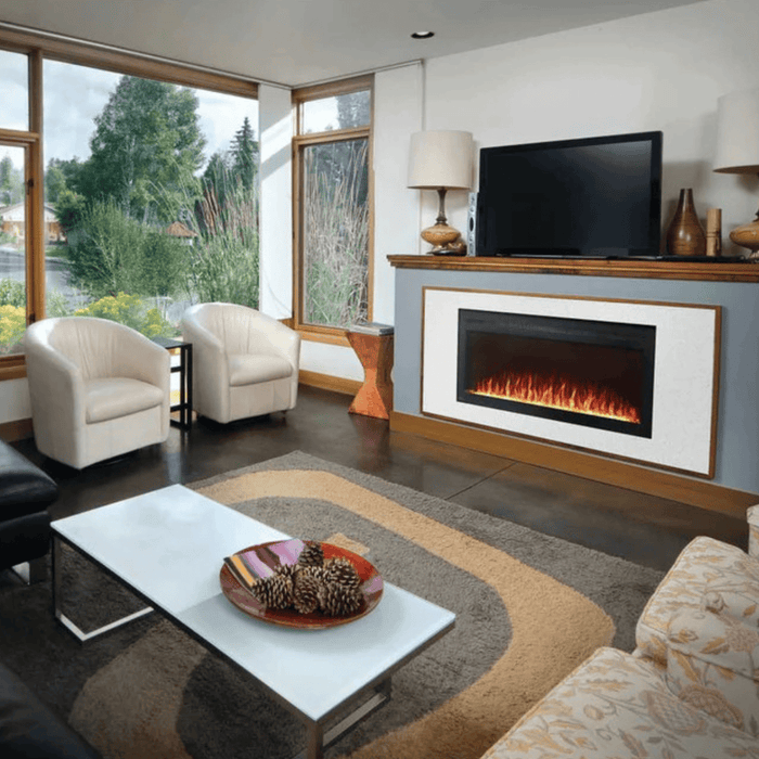 Napoleon Napoleon Purview 42" Linear Electric Fireplace Electric / Black NEFL42HS Built-In Electric Fireplace