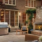 Napoleon Napoleon Riverside 42 Clean Face Outdoor Fireplace GSS42CFN Natural Gas GSS42CFN Outdoor Gas Fireplace 629169060764