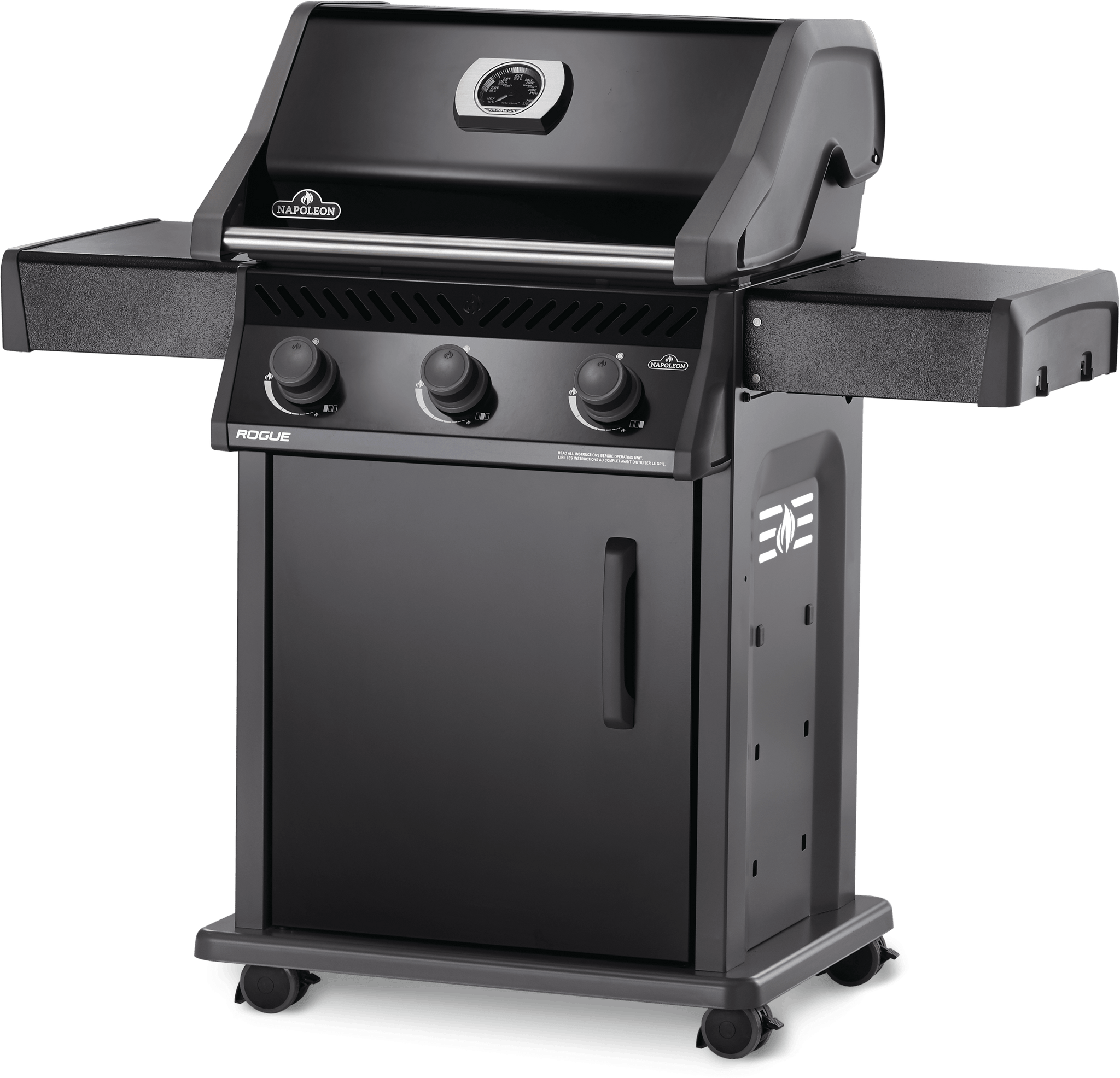 Napoleon Napoleon Rogue 425 3-Burner Black BBQ R425K-1 Freestanding Gas Grill