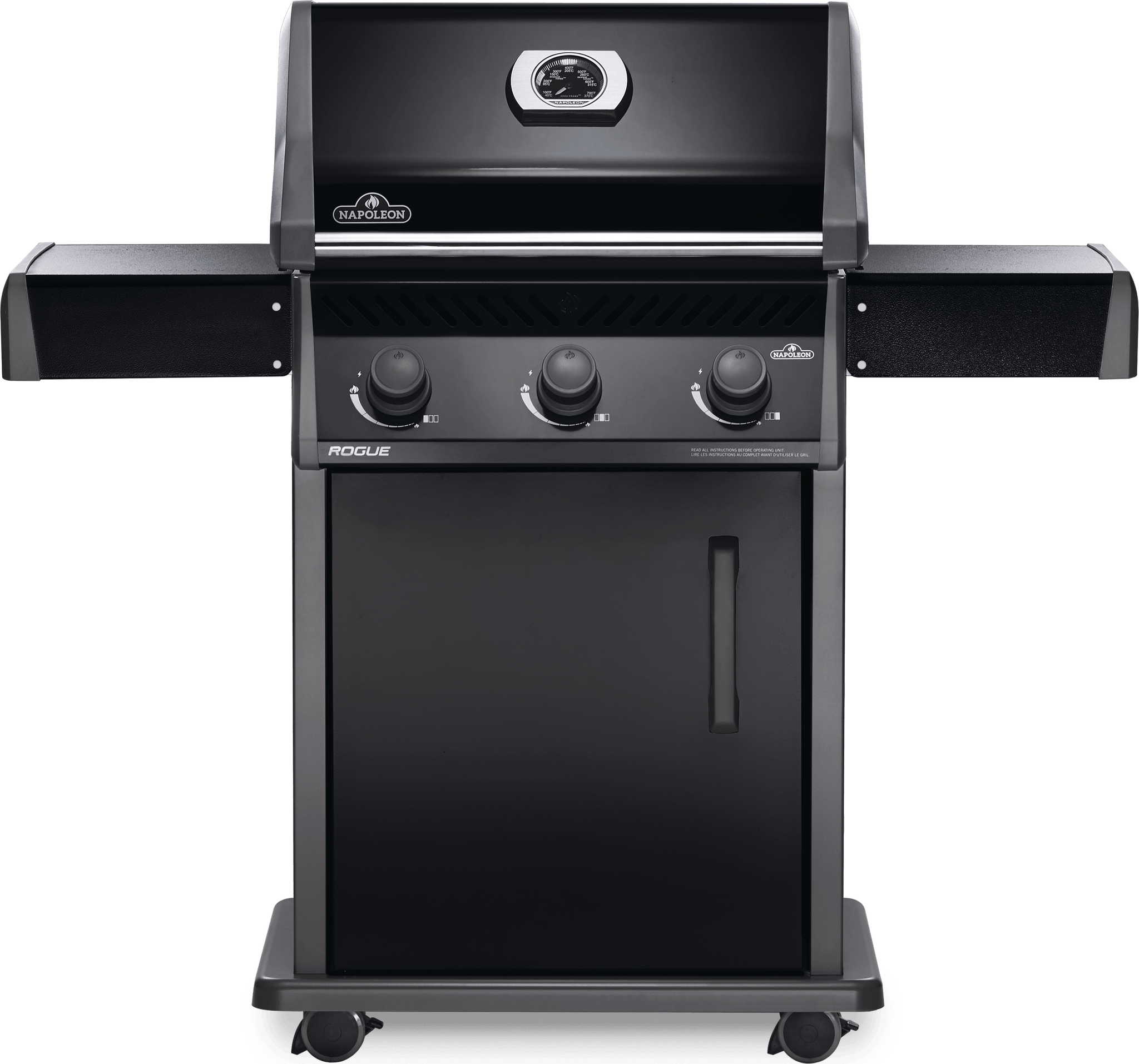 Napoleon Napoleon Rogue 425 3-Burner Black BBQ R425K-1 Propane / Black R425PK-1 Freestanding Gas Grill 629162134677