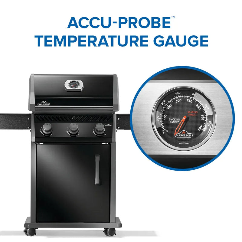 Napoleon Napoleon Rogue 425 Gas Grill, Black Freestanding Gas Grill