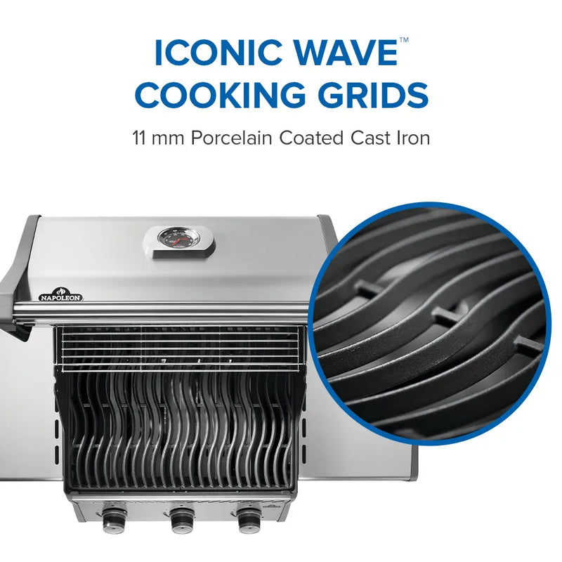 Napoleon Napoleon Rogue 425 Gas Grill, Stainless Steel Freestanding Gas Grill