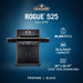 Napoleon Napoleon Rogue 525 4-Burner BBQ Black R525K-1 Propane / Black R525PK-1 Freestanding Gas Grill 629162134684