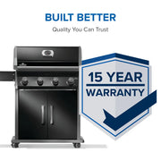 Napoleon Napoleon Rogue 525 Gas Grill, Black Freestanding Gas Grill