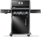 Napoleon Napoleon Rogue PRO 425 Gas Grill with Infrared Side Burner - Black Freestanding Gas Grill