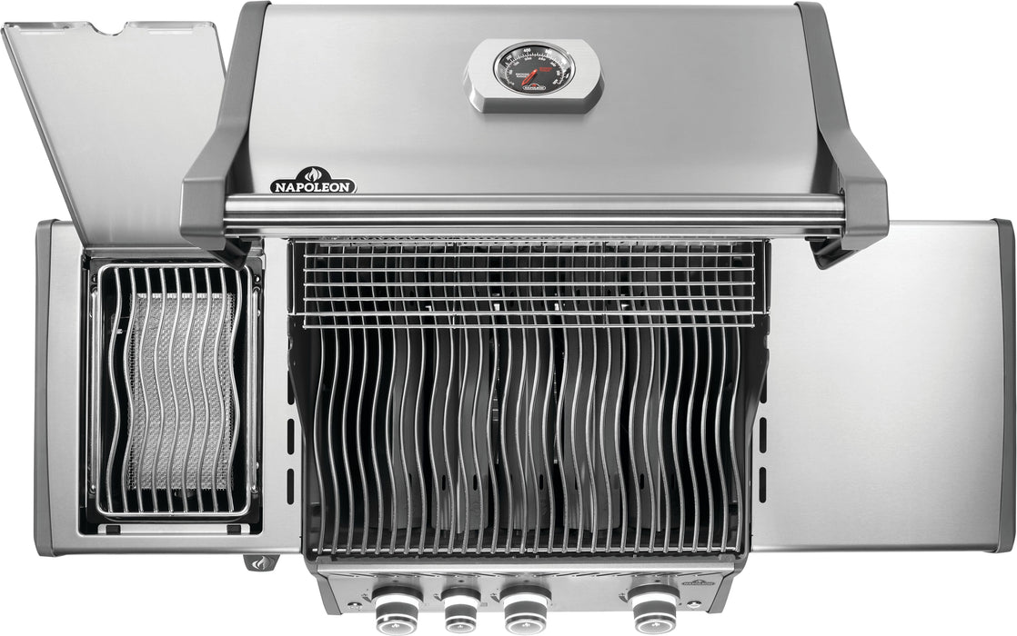 Napoleon Napoleon Rogue PRO 425 Gas Grill with Infrared Side Burner Freestanding Gas Grill